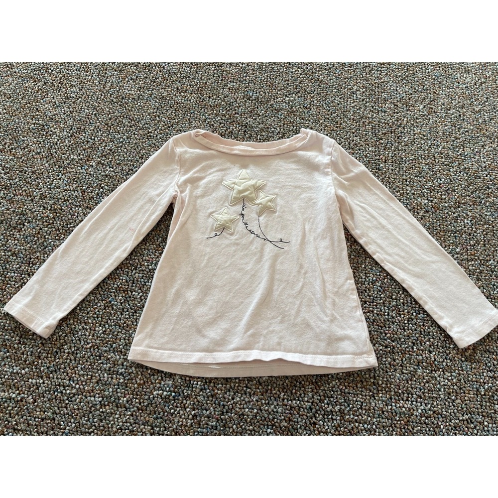 Dip Girls Light Pink Aim For the Stars Long-Sleeved Top 4T
